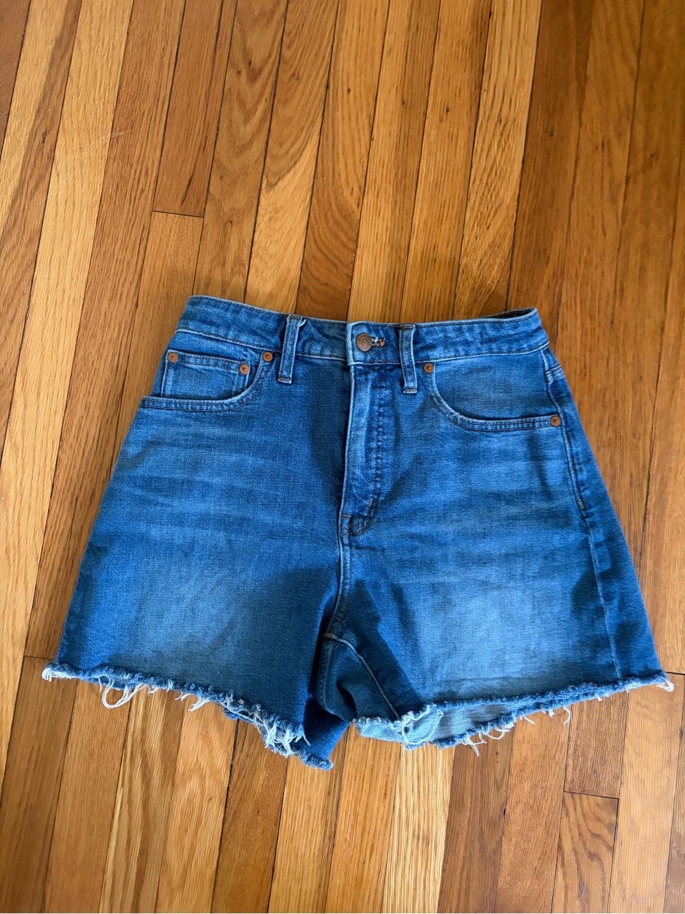Madewell Women’s Curvy High-Rise Denim Shorts Size 27